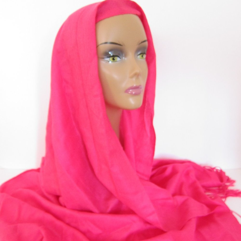 Pashmina Scarf Shawl Pink